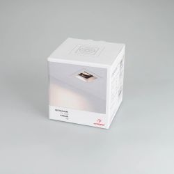 Светильник CL-KARDAN-S102x102-9W Day (WH-BK, 38 deg) (Arlight, IP20 Металл, 3 года) 024125