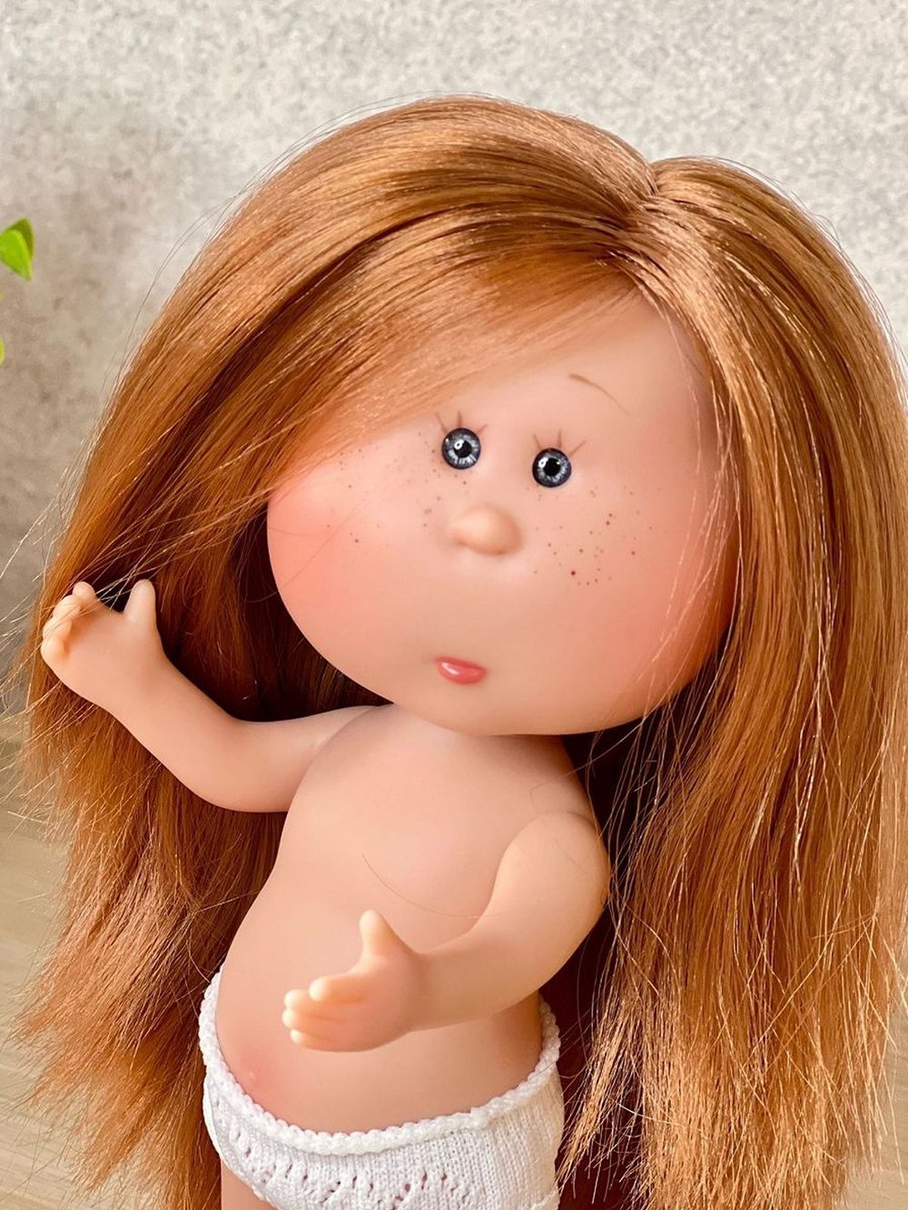 Кукла Nines виниловая 23см Little Mia без одежды (3199W3)