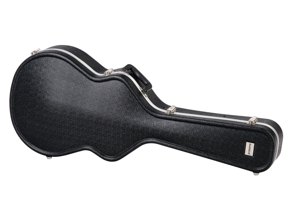 Guider WC-451 Футляр для акустической гитары 41", пластик АБС. Высококачественный АБС пластик. Алюминиевый кант. Внутренние размеры: 13х107х39 см. Цвет: черный.