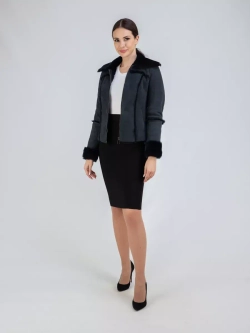 Дубленка натуральная короткая