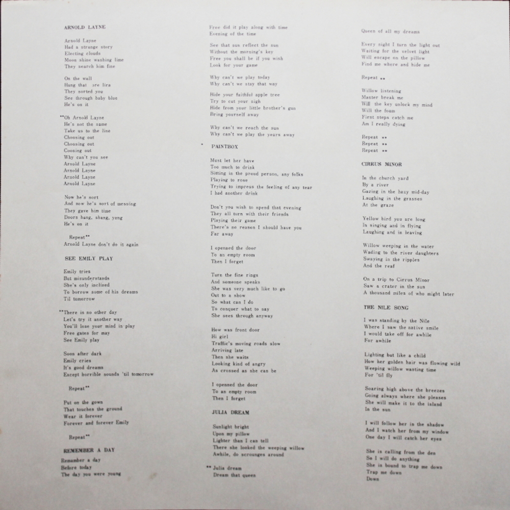 Pink Floyd / Relics (Coloured Vinyl)(LP)