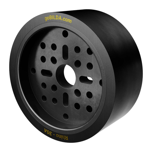 3614 Series Rhino Wheel (14mm Bore, 72mm Diameter, 30A Durometer)