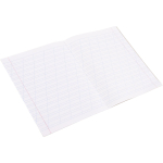 Тетрадь 12л., косая линия, Alingar, скрепка, блок офсет, 100% белизна, мелованный картон (стандарт), "Mix Pastel", 5 дизайнов в пленке т/у