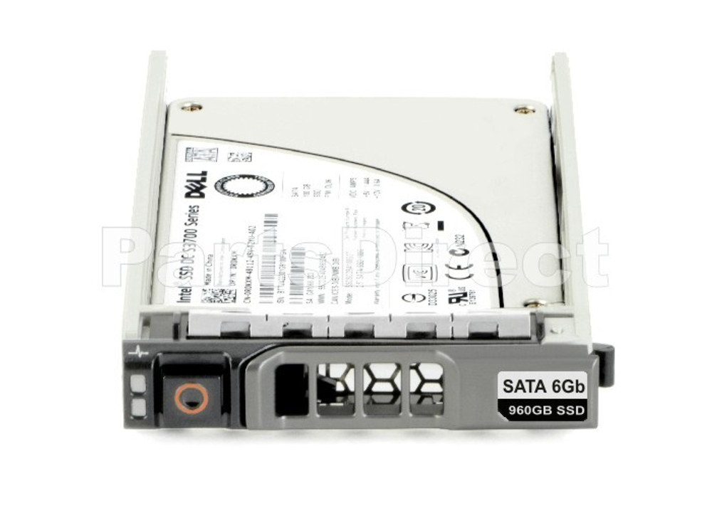 Накопитель SSD Dell 4T7DD 960-GB 2.5 SATA 6G RI SSD w/G176J
