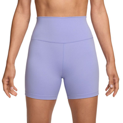 Женские теннисные шорты Nike One High-Waisted 5in - lilac ice/black