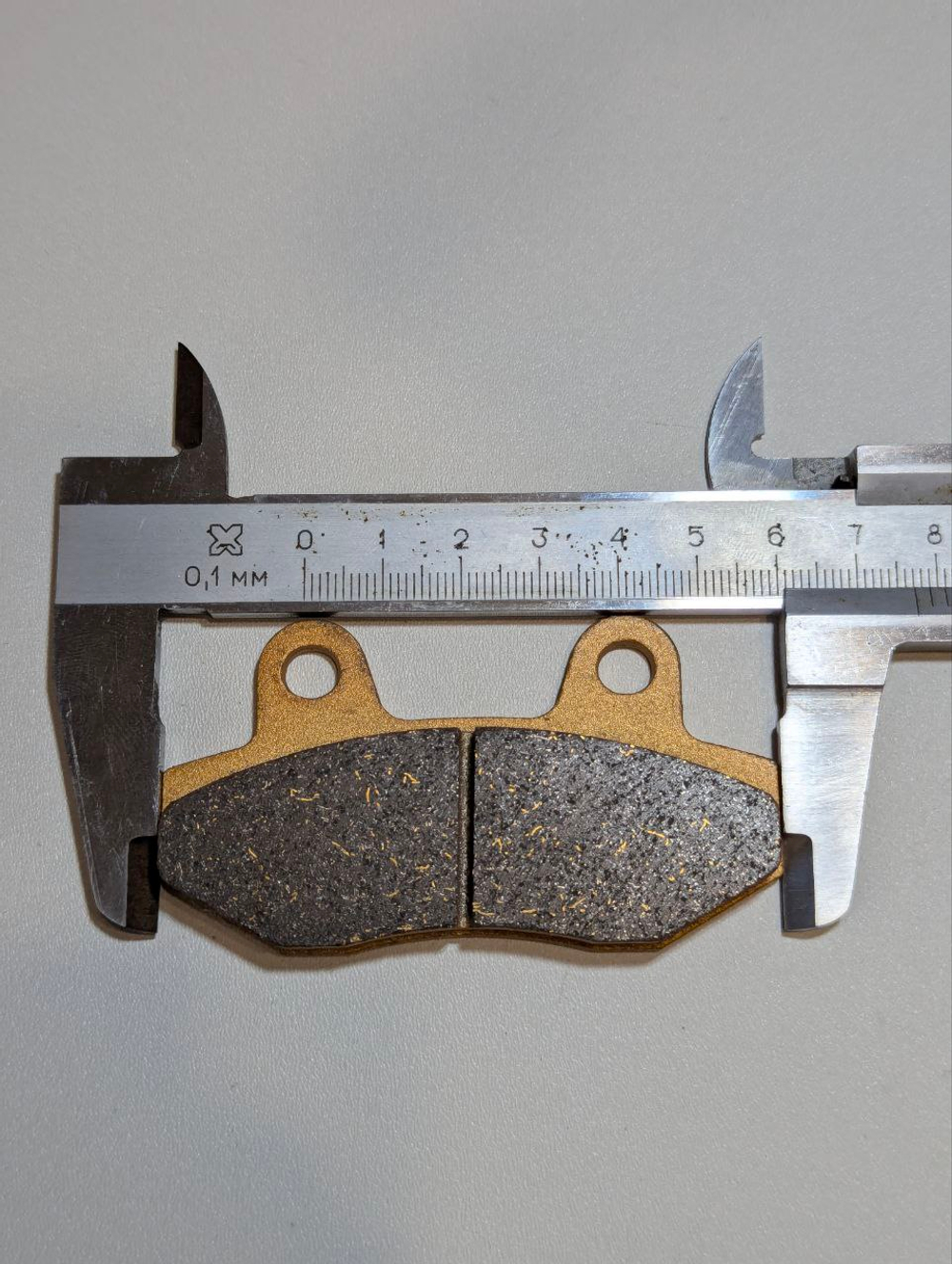 Колодки тормозные для эндуро мотоцикла с крючком