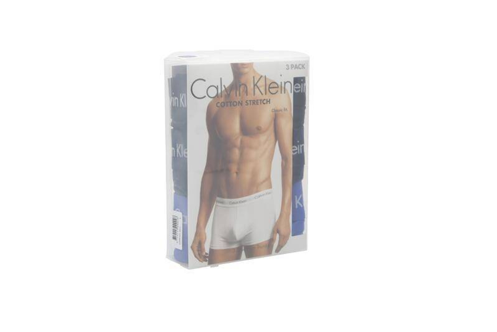трусики-боксеры 3 шт. Calvin Klein Underwear - голубой(0000U2664G)