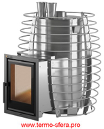 Печь для бани Эверест "Steam Heat" 24 INOX Б/В