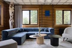 Столик Type овальный, основание D 39 см (натуральный дуб)