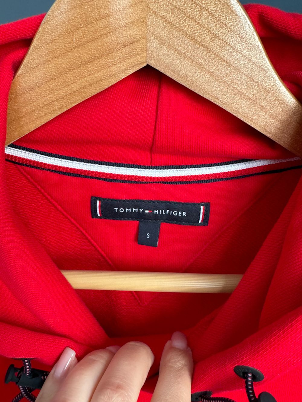 Новая хлопковая толстовка Tommy Hilfiger, 164