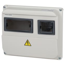 Корпус пластиковый навесной ЭРА ЩУРн-П 1/3 (224х270х110) IP55 белый | Корпуса пластиковые