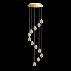 Подвесной светильник MD13003023-12A gold