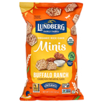 Lundberg, Органический рисовый торт Minis, Buffalo Ranch, 5 унций (142 г)