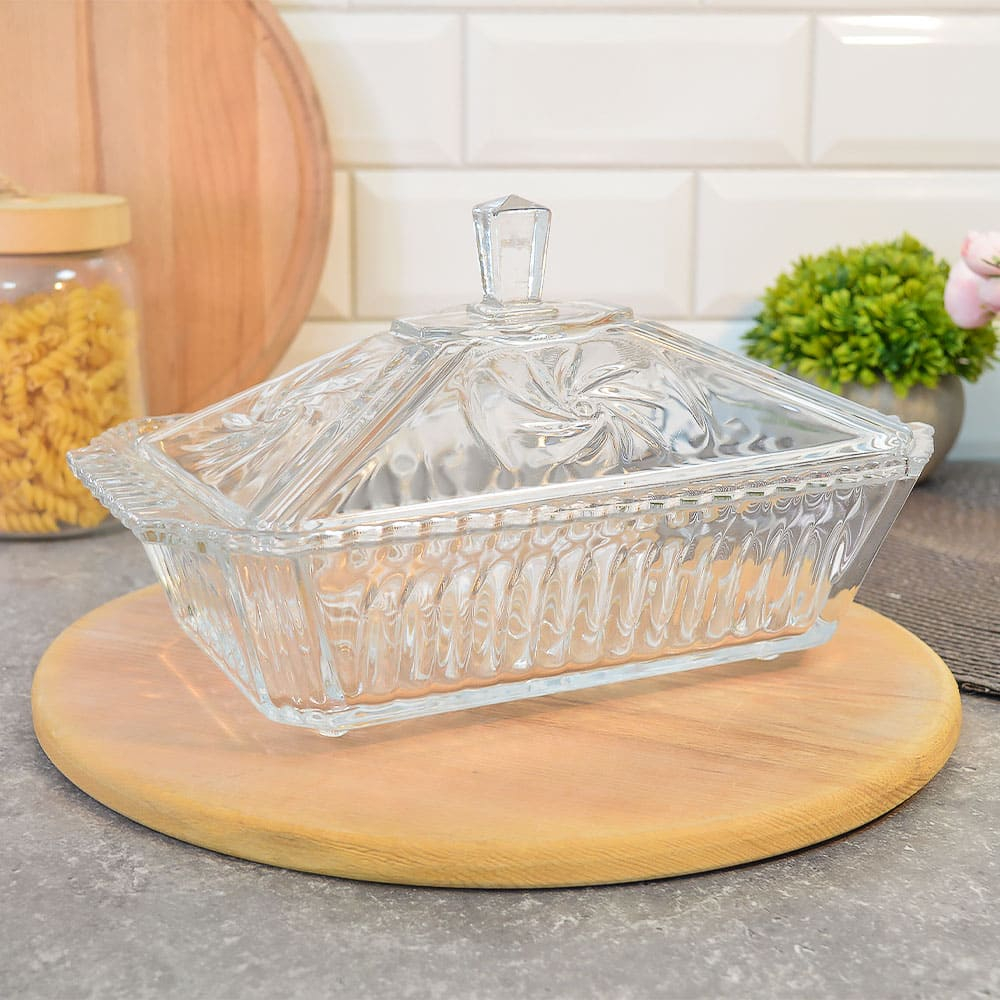 Бисквитница с крышкой "Souma" 1240мл 26,5*15,5см, 73S62F21