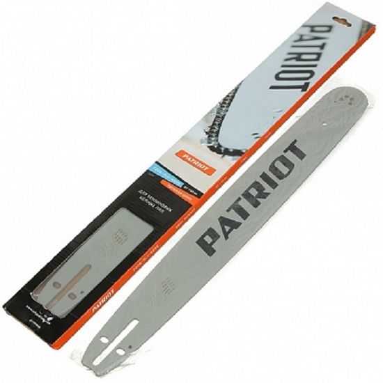 Шина для бензопилы "PATRIOT" (45 см, 3/8, 1.3, 62 зв)