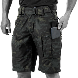 UF PRO P-40 GEN.2 TACTICAL SHORTS - Multicam Black