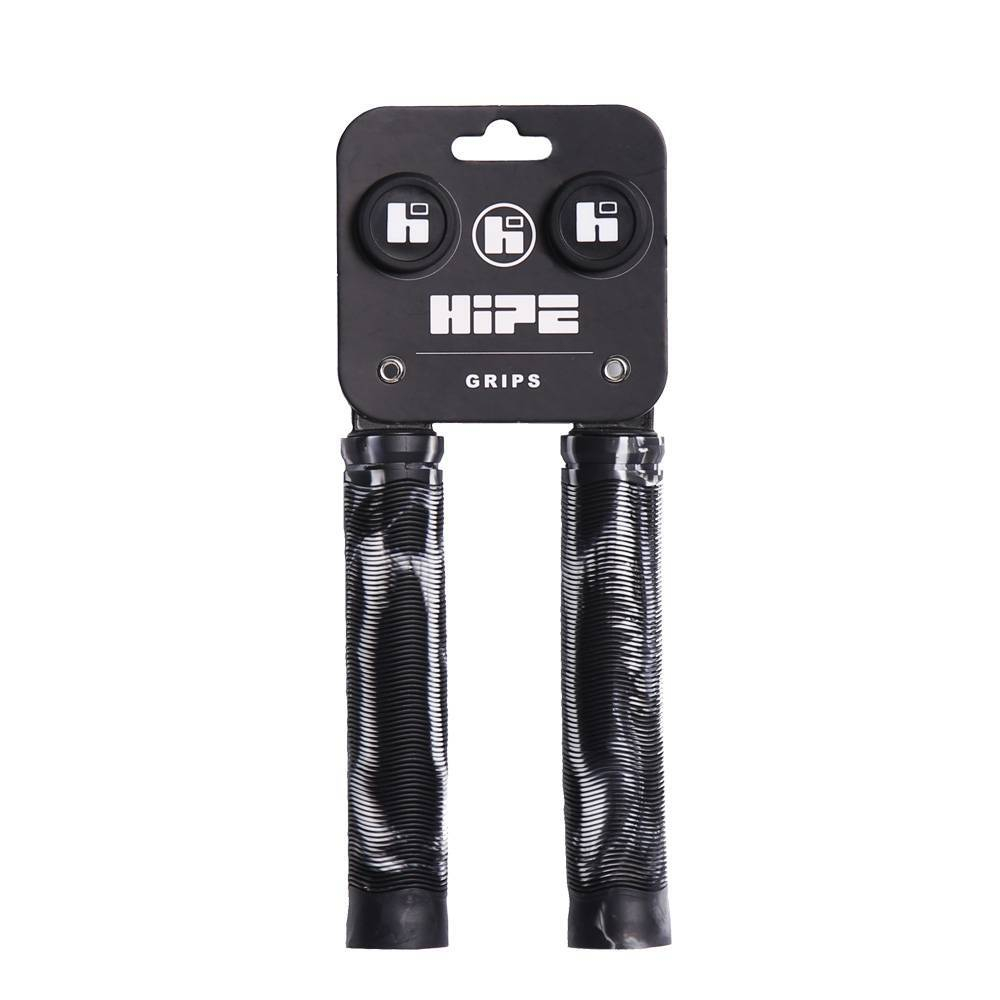 Грипсы HIPE H4 Duo, 155 мм black/white