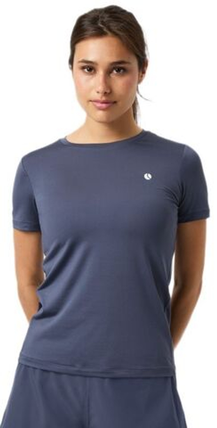 Женская теннисная футболка Bjorn Borg Ace Slim - odyssey gray