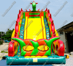 Батут-горка "Дракон 3" с шипами, два входа 11*6*8,5 м