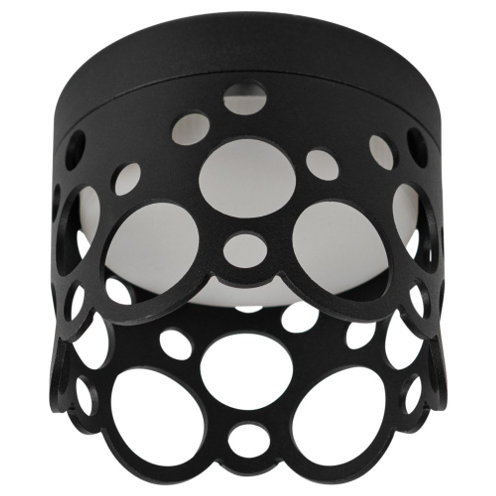 Встраиваемый светильник под лампу GX53 ЭРА DK115 SBK черный матовый | Встраиваемые светильники Для ламп GX53