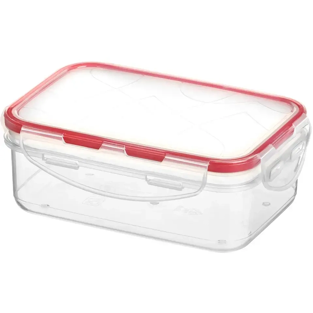 Контейнер для продуктов «Modena» прямоугольный 0,5л с защелками (бесцветный)