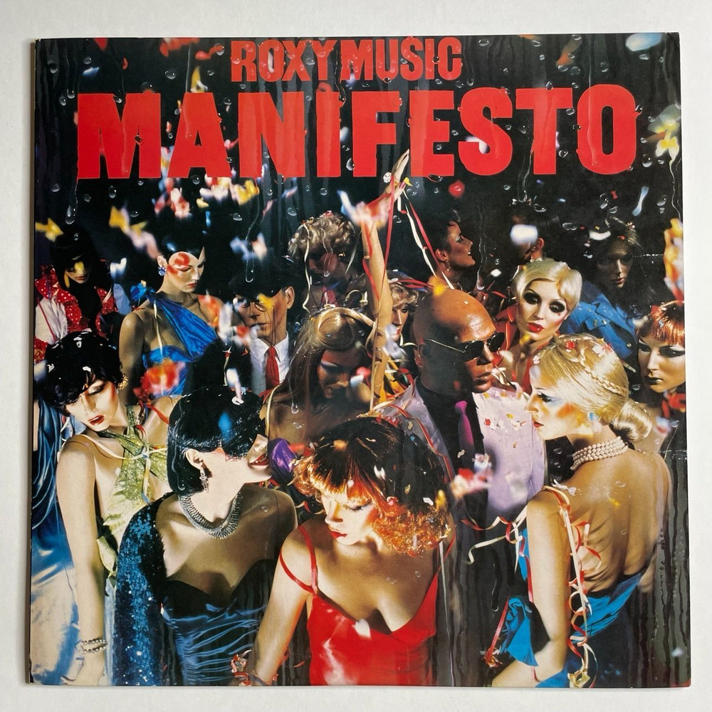 Винтажная виниловая пластинка LP Roxy Music Manifesto (Japan 1979) (No Obi)