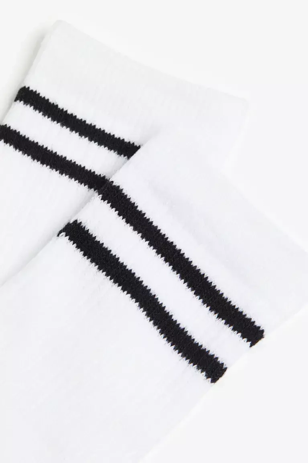 H&M Набор из трех пар спортивных носков, белый