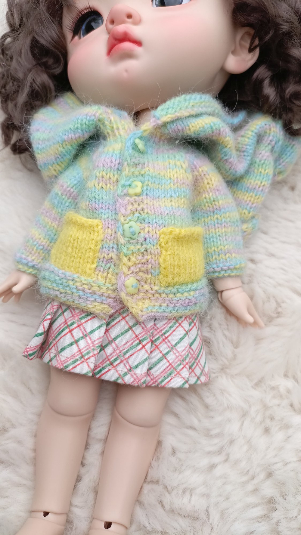 Кофта цветная