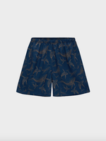 Шелковая пижама с китами - M размер (тройка)