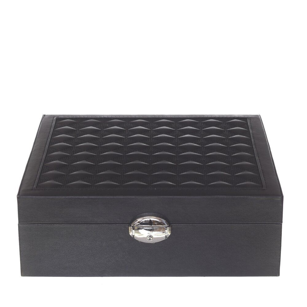 GAEM Шкатулка для украшений и часов с дорожным футляром, L25 W25 H8,5 см