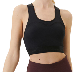 ТОП теннисный Björn Borg Performance High Support - black beauty