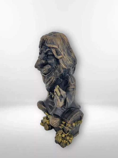 Коллекционная алтарная фигурка статуэтка Домовой Богатейка оберег для дома