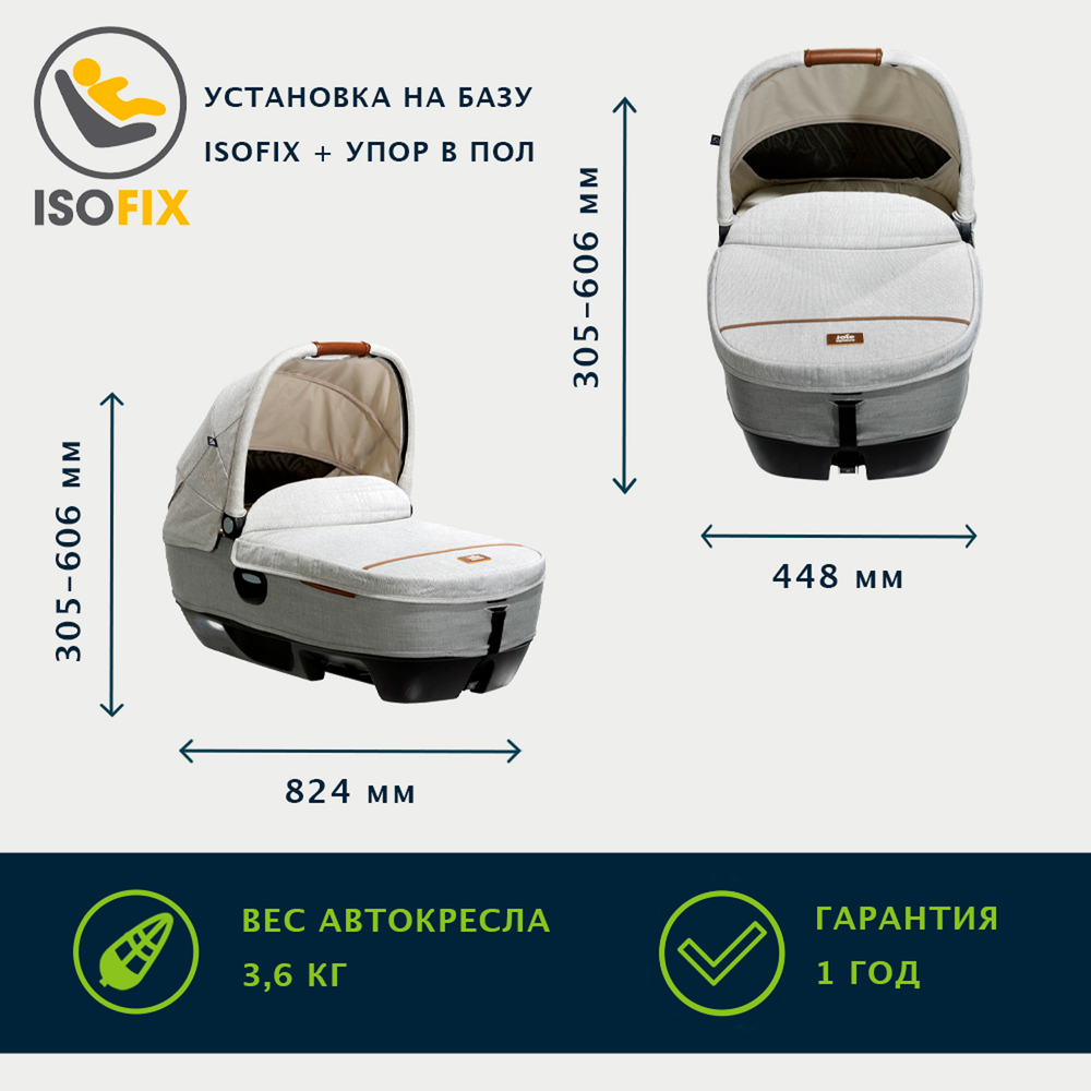 Детское автокресло Joie Calmi