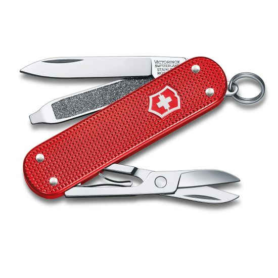 Складной нож Victorinox 0.6221.201G Sweet Berry c клинком из стали X55CrMo14, рукоять алюминиевый сплав Alox