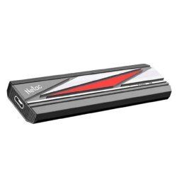 Внешний SSD диск Netac Portable SSD 2TB ZX20L [NT01ZX20L-002T-32BK] USB3.2 Gen2 x2 Type C , up to 2000 / 1800MBs, черный