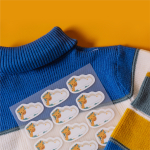 Термонаклейки детские Жираф (бежевый), 18 шт