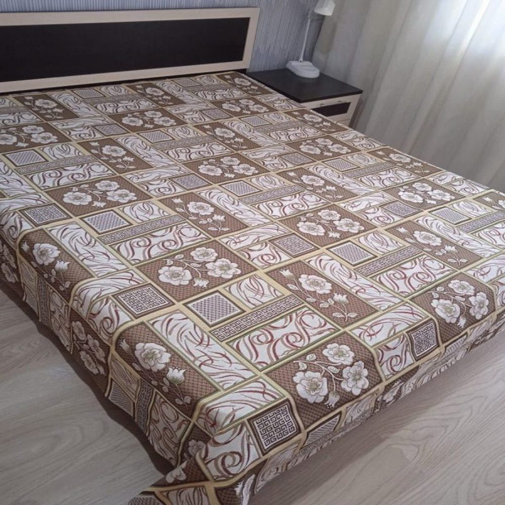 Покрывало "D. ГОБЕЛЕН", дизайн: АМЕТИСТ 281/1, хлопок 50%, Россия.