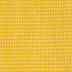 Набор из двух кухонных вафельных полотенец горчичного цвета из коллекции essential, 50х70 см