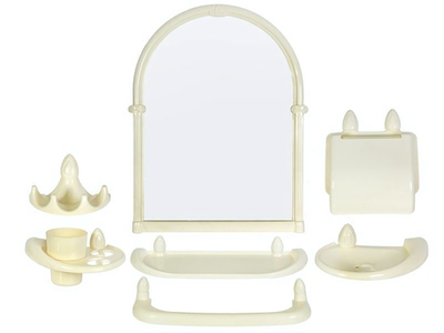 Набор для ванной "Олимпия" слоновая кость