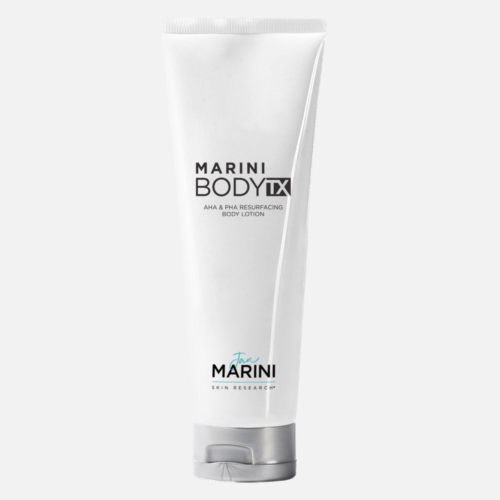 JAN MARINI Marini BodyTx AHA &amp; PHA Resurfacing Lotion Восстанавливающий и обновляющий лосьон для тела с АНА и РНА кислотами для идеальной гладкости кожи, 119 мл