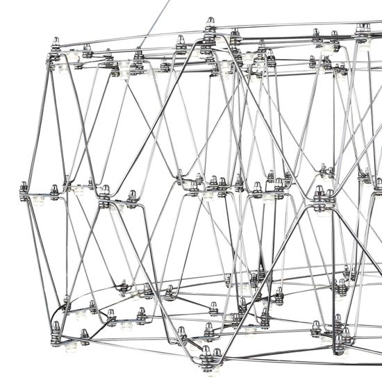 SL6602.103.48 Светильник подвесной ST-Luce Хром/Прозрачный LED 1*48W 4000K GRAVETTA