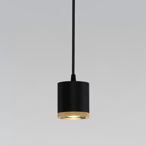 Подвесной светодиодный светильник Elektrostandard Lead 50243 LED 12W 4200K чёрный