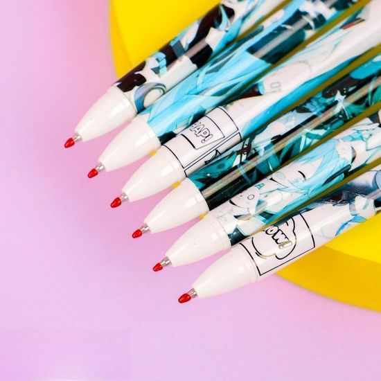 Ручка Мику в ассортименте 1шт, (черный)