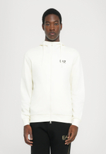EA7 Emporio Armani UNISEX - Толстовка на молнии - ванильный лед/молоко