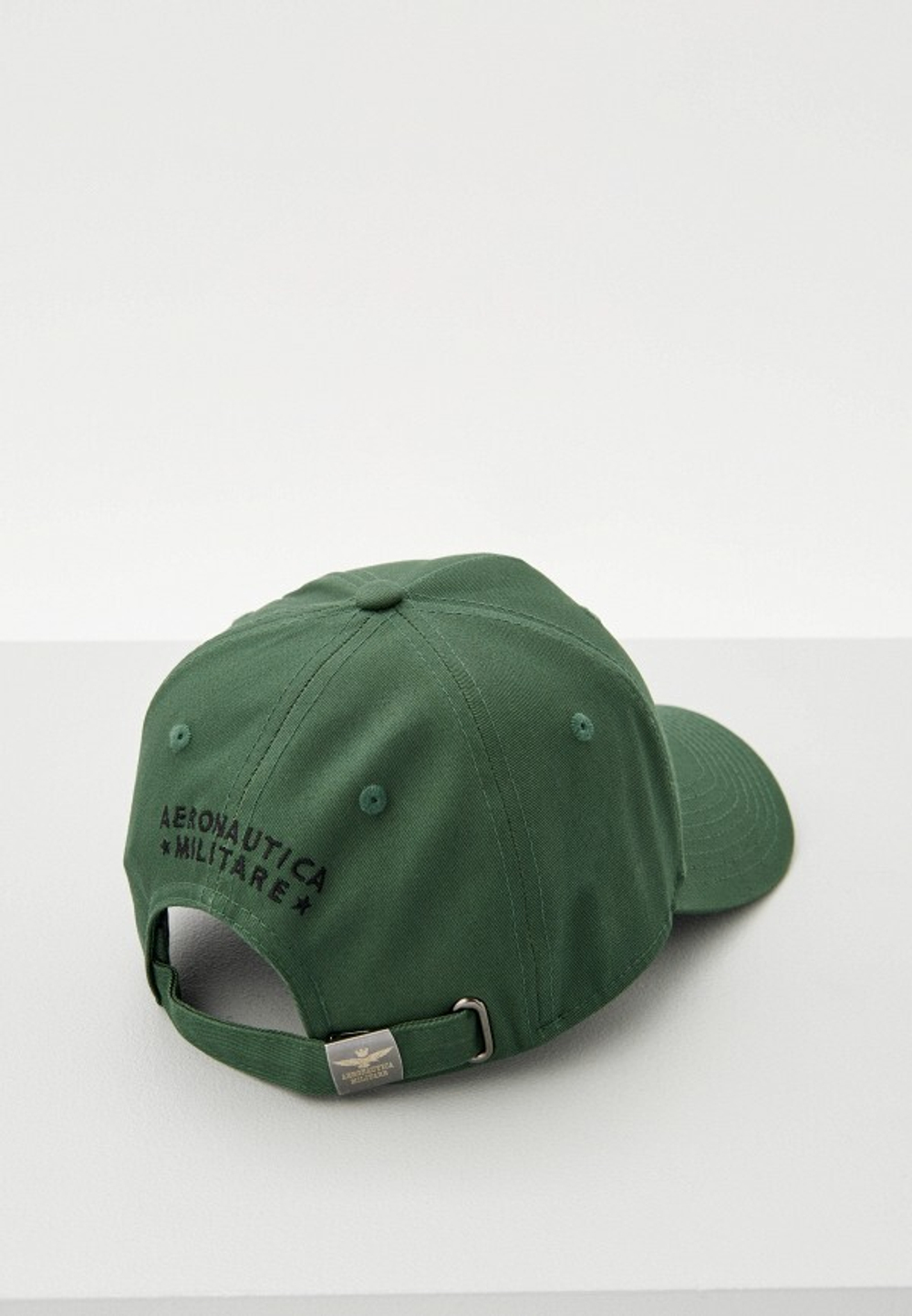 Кепка AERONAUTICA 1122 зеленый лого метал.