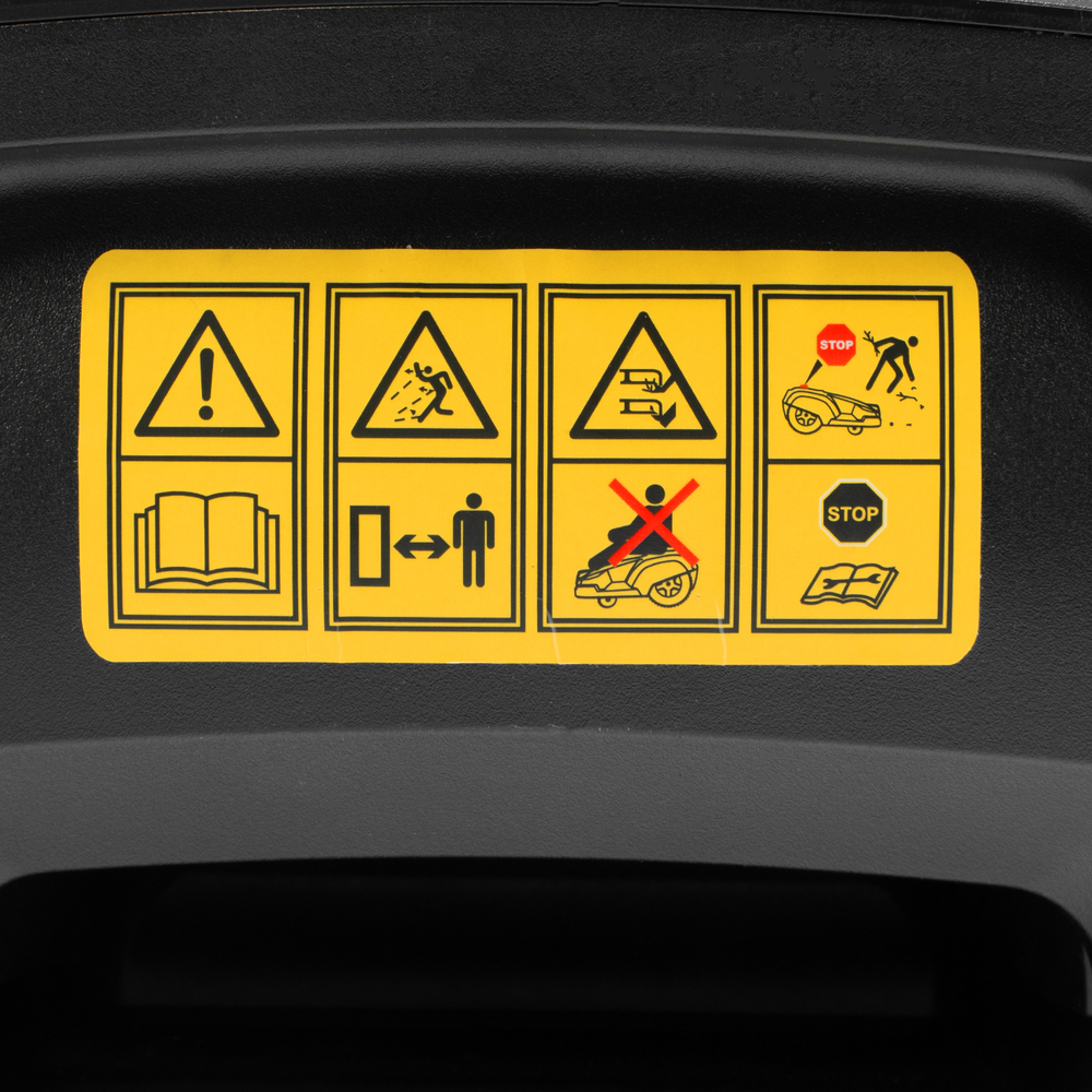 Робот-газонокосилка Grass Master 1000  1000м², 3Ач, 28V, LCD дисплей, Wi-Fi Denzel