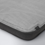 Подушка на стул IKEA JARPON / DUVHOLMEN (ЙЭРПОН / ДУВХОЛЬМЕН), Антрацит, 50х50 см