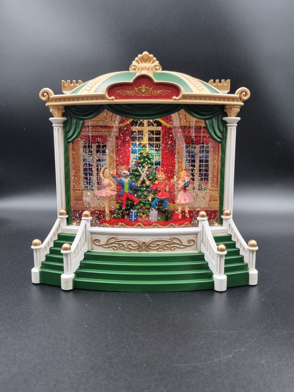 Театр новогодний светящийся музыкальный сеть/батарейки 24096C