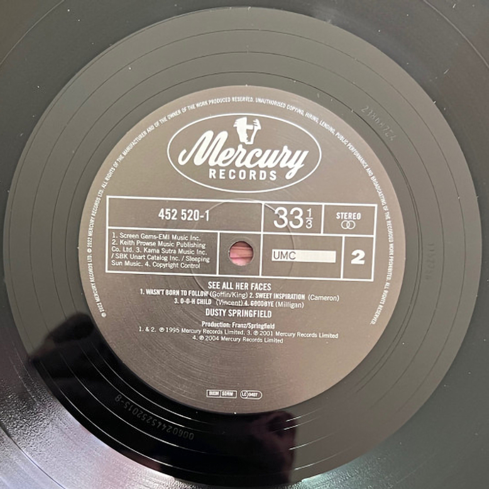 Dusty Springfield / See All Her Faces (2LP)