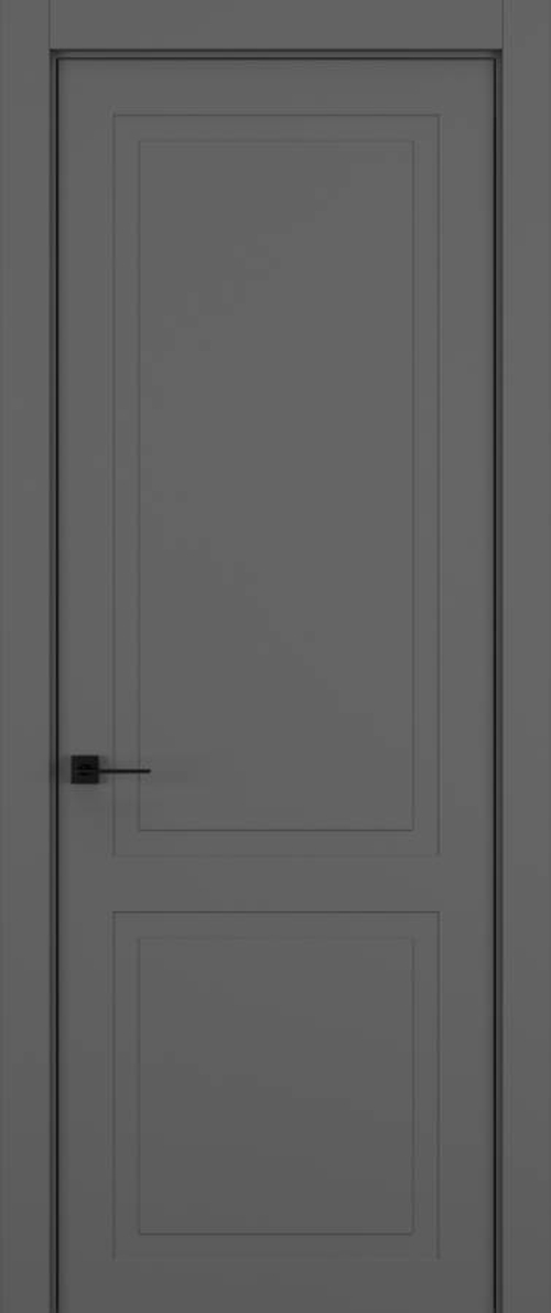 Дверь 2 GEOMETRY Матовый Темно-серый